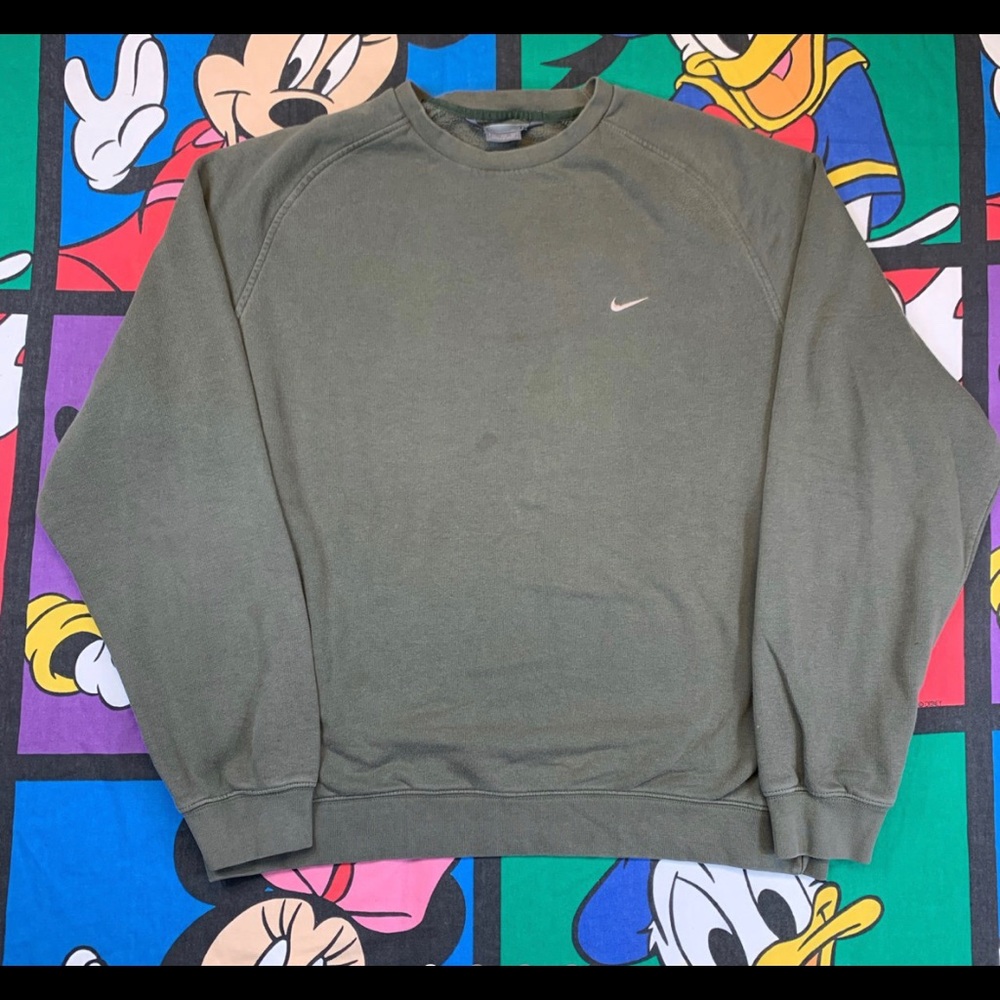 00s Y2K Nike Essential Swoosh Crewneck